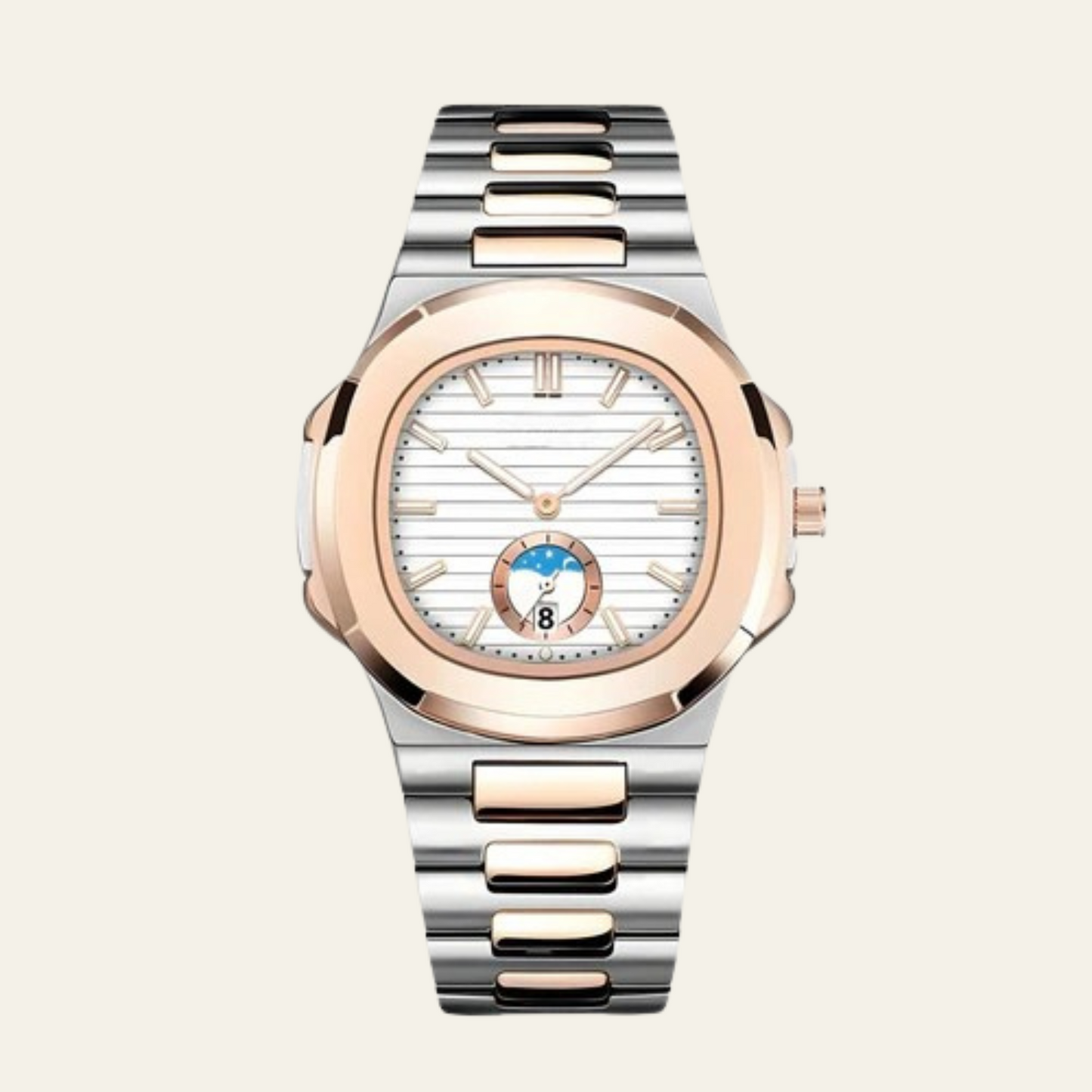 Stainless Steel Nautical Watch