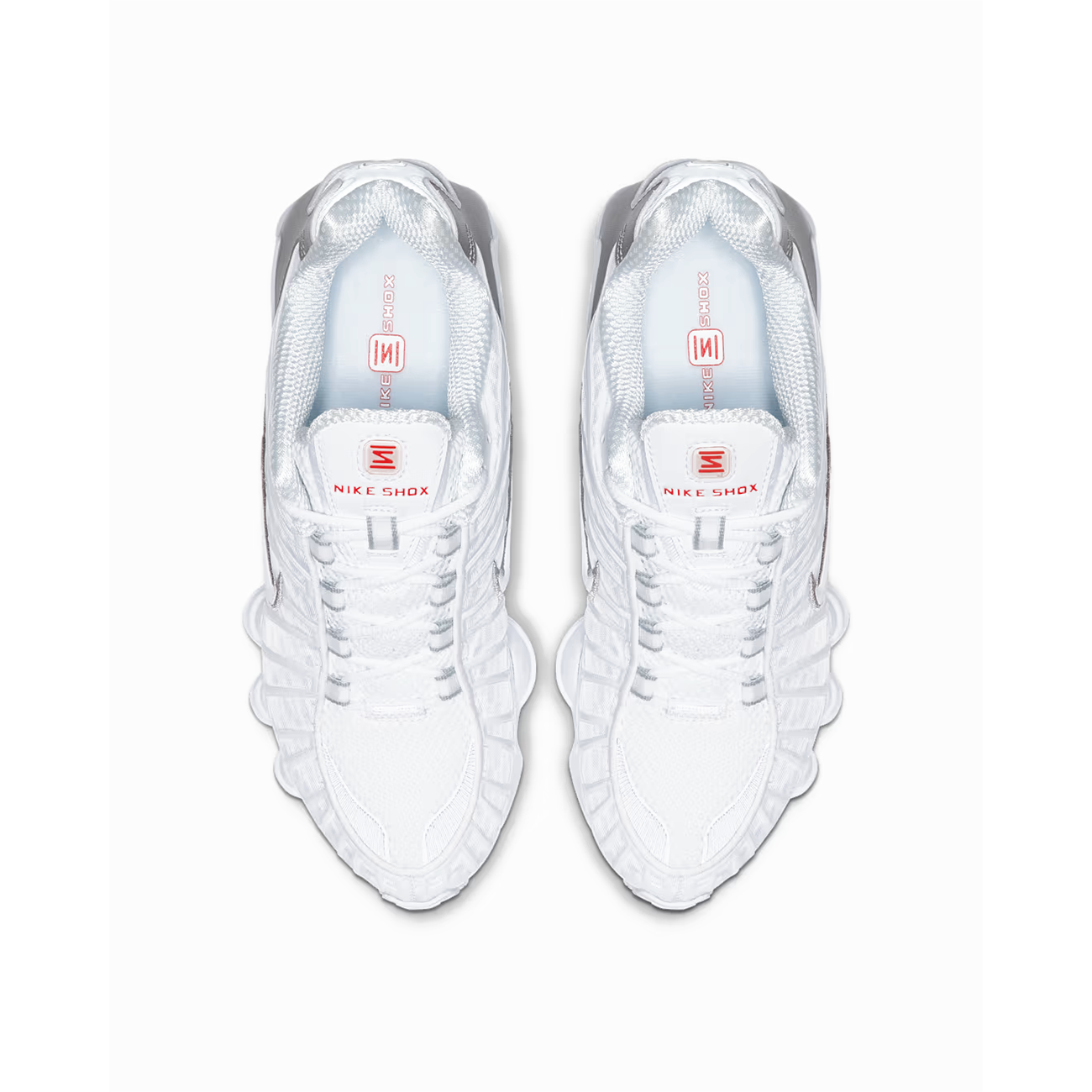 NK Shox TL White Metalic