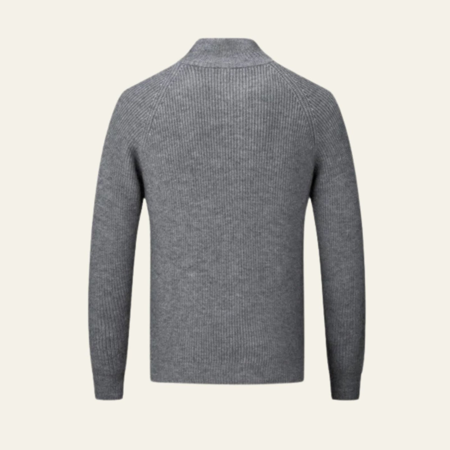 The Amalfi Wool Zipper Vest