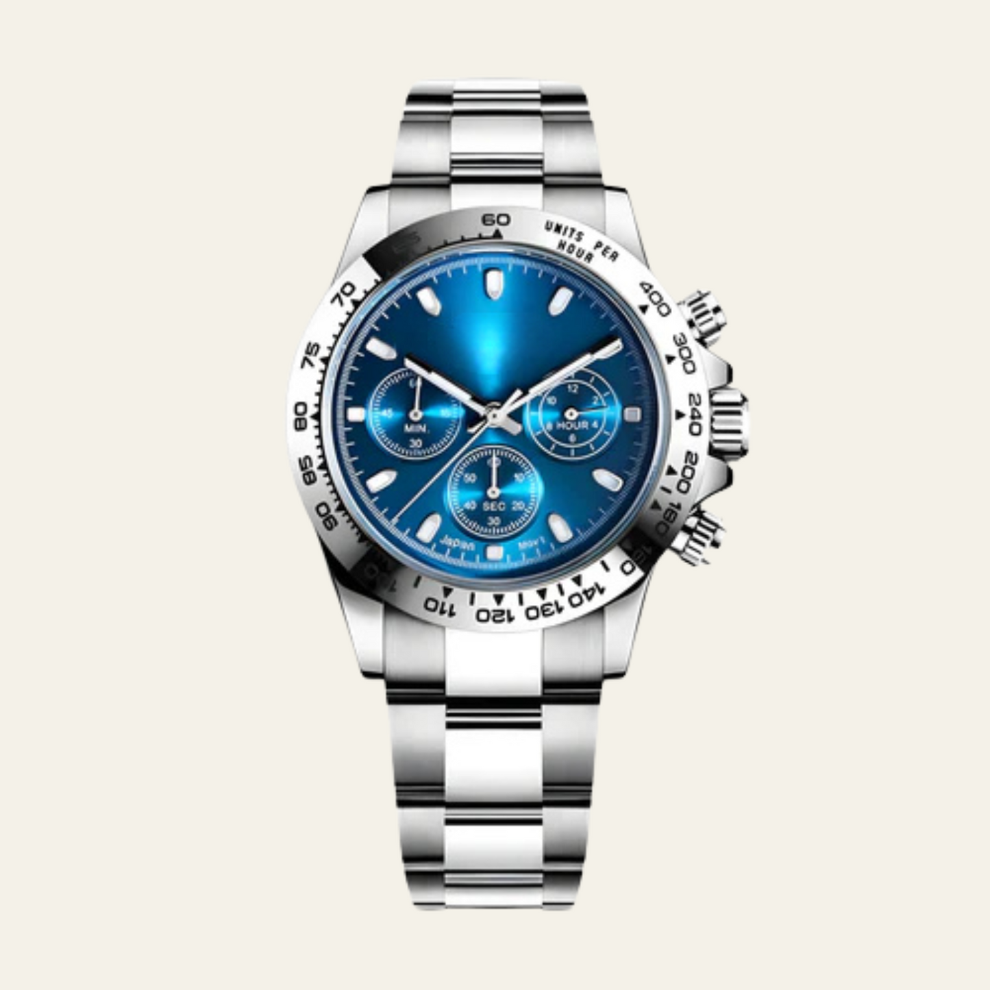The Lucerne Stainless Steel Chronograph Watch