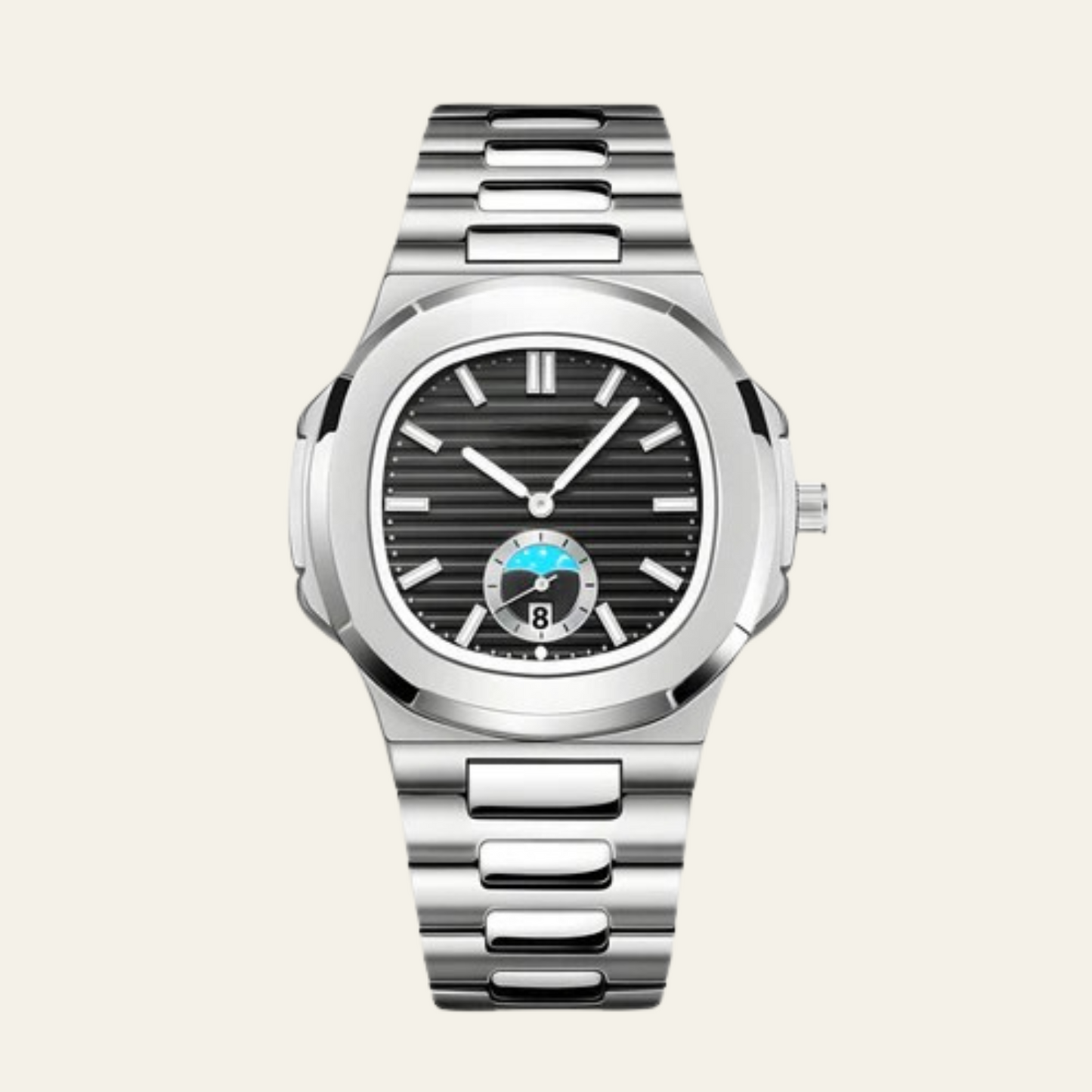 Stainless Steel Nautical Watch