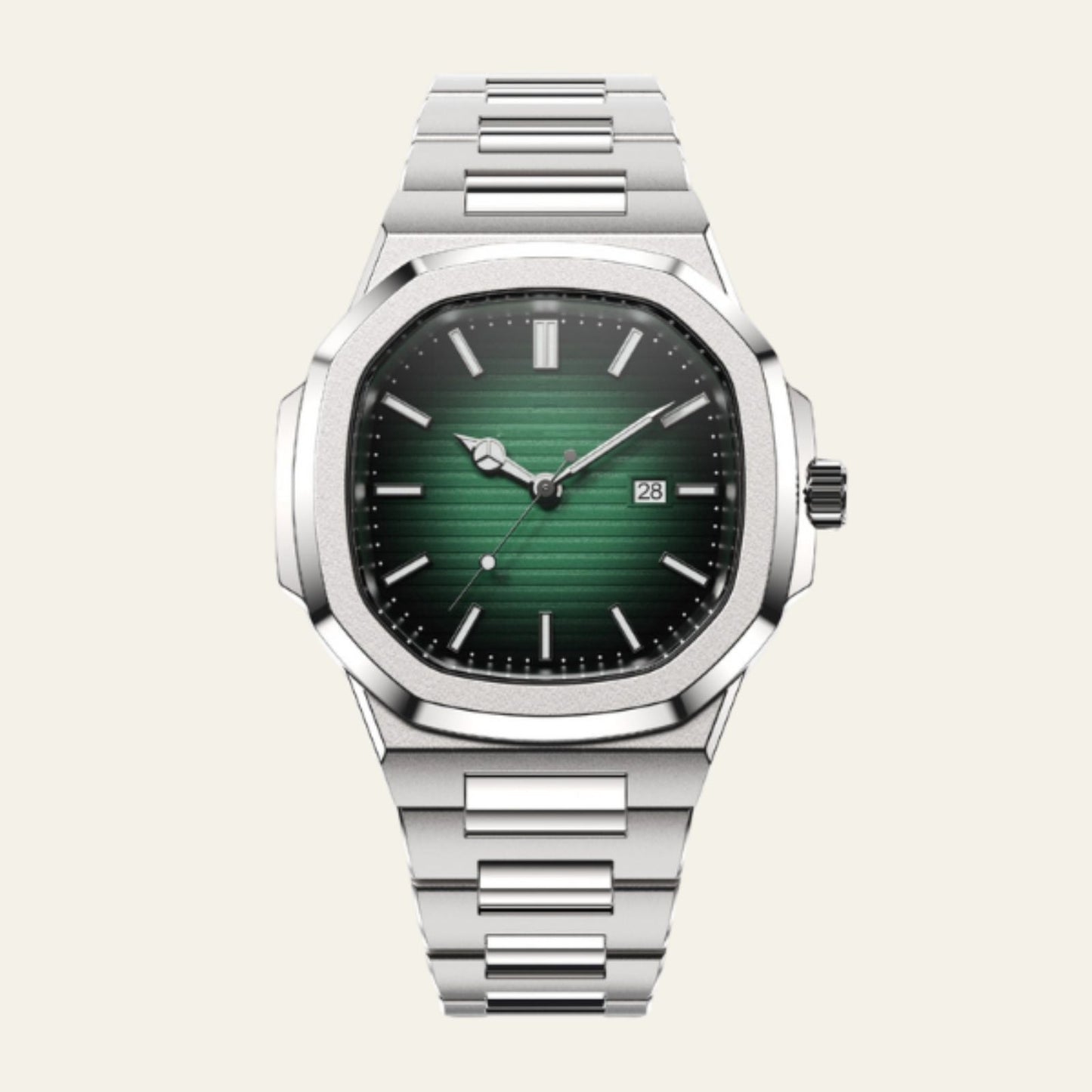 The Lucerne Stainless Steel Automatic Watch