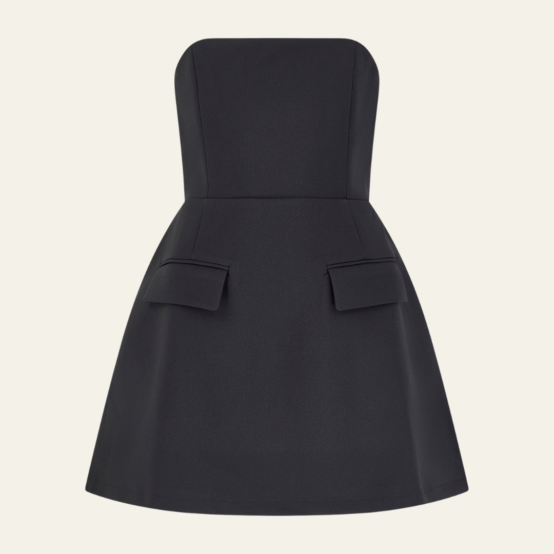 The Vienna Strapless Mini Dress
