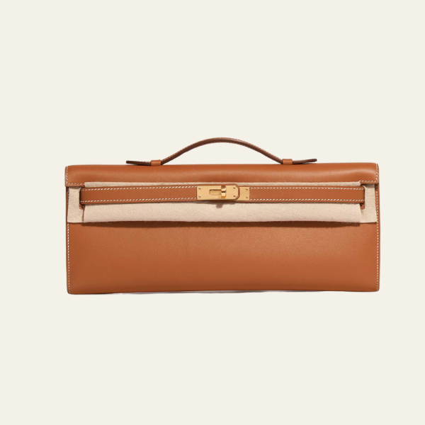 The Florence Leather Top-Handle Clutch