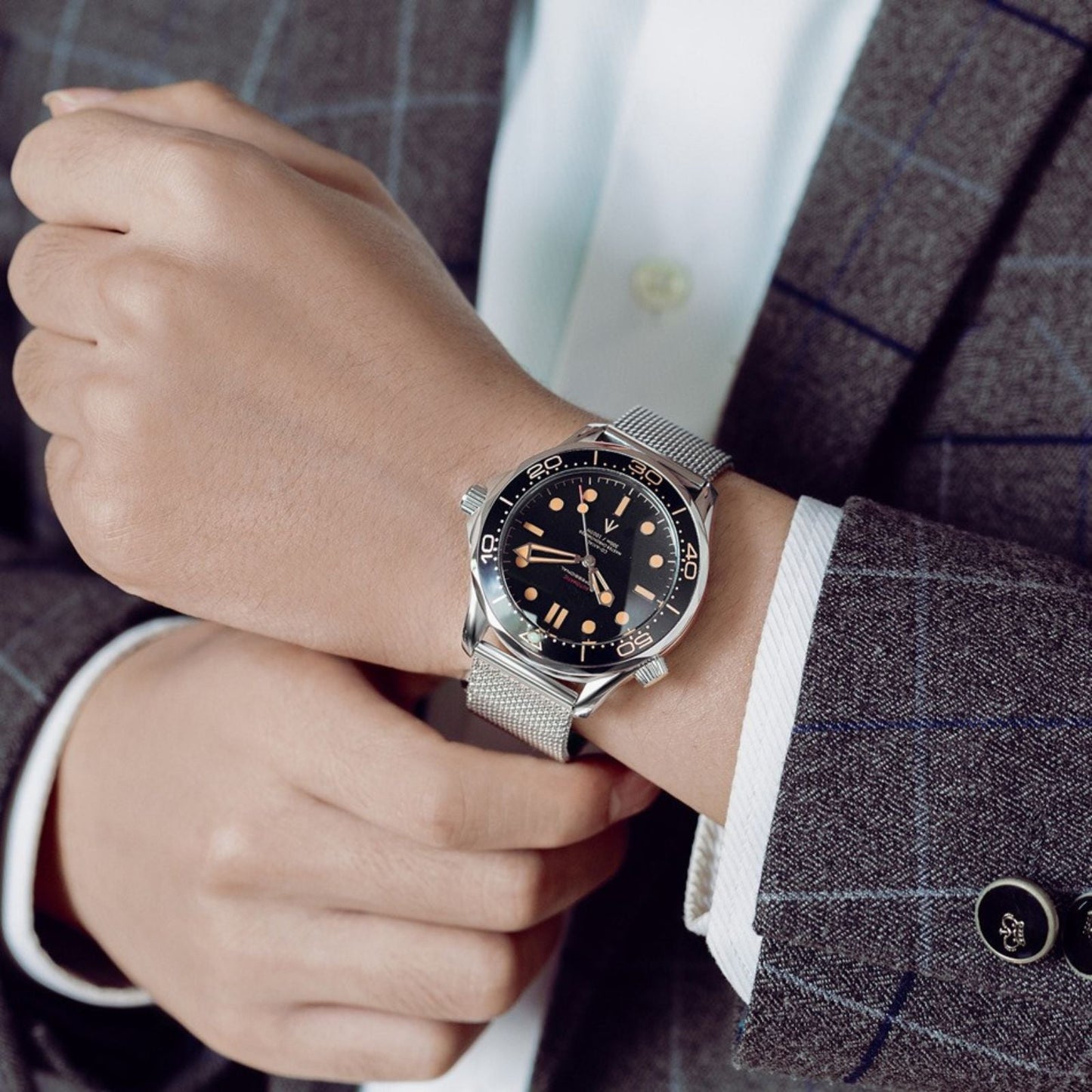 The Marseille Stainless Steel Diver Watch