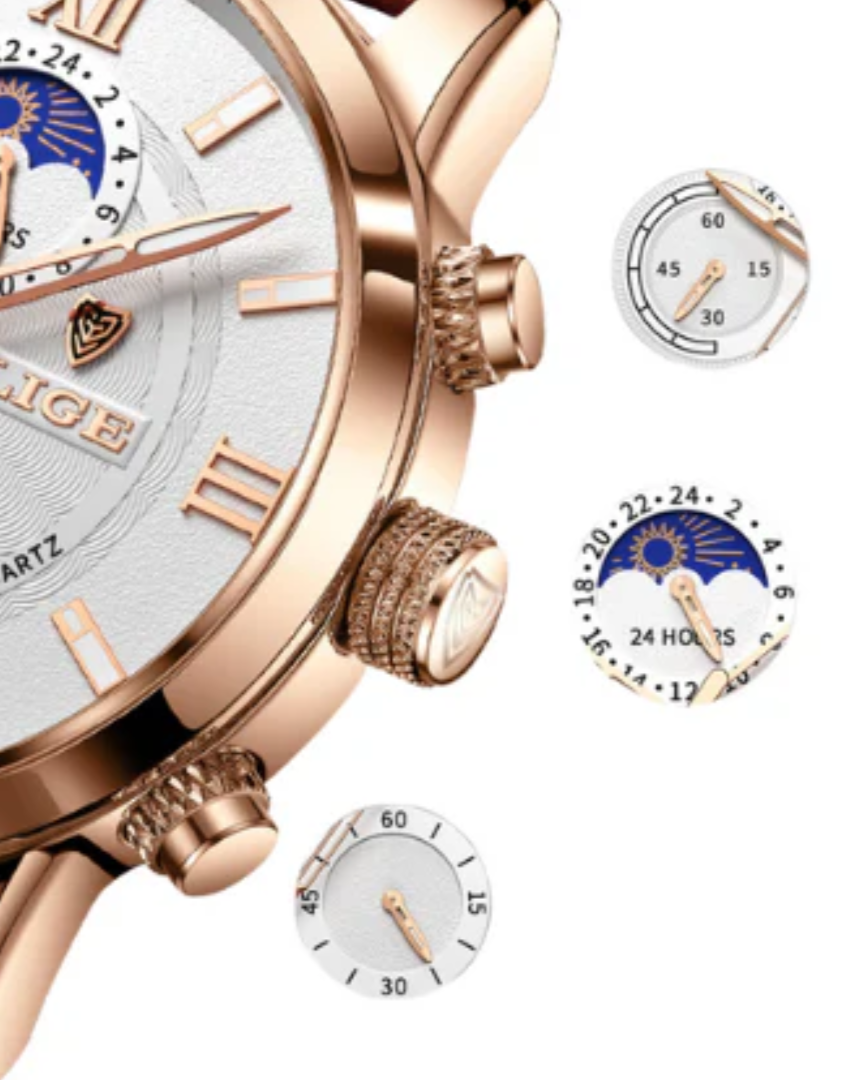 LUGANO CLASSIC WATCH (WATERPROOF)