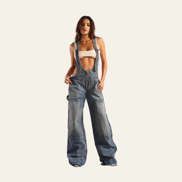The Madrid Denim Overall