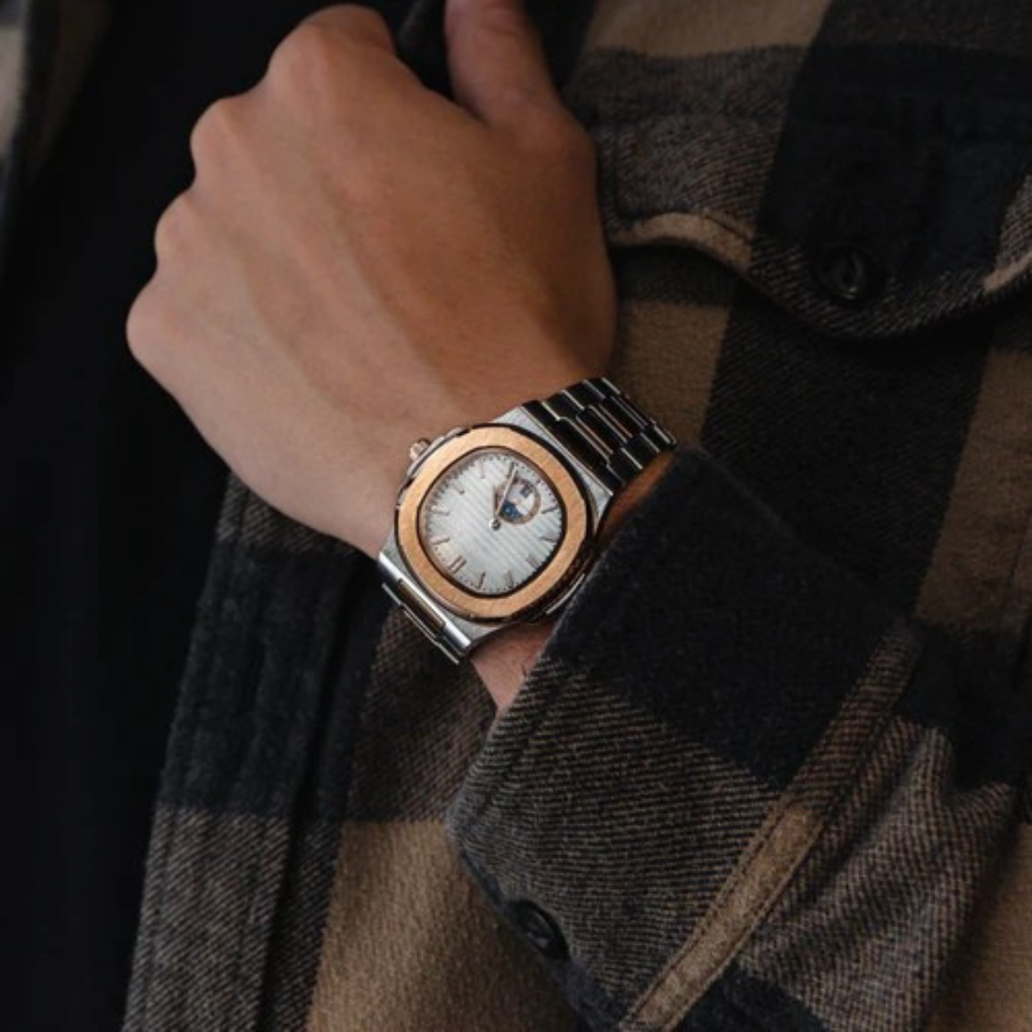 Stainless Steel Nautical Watch