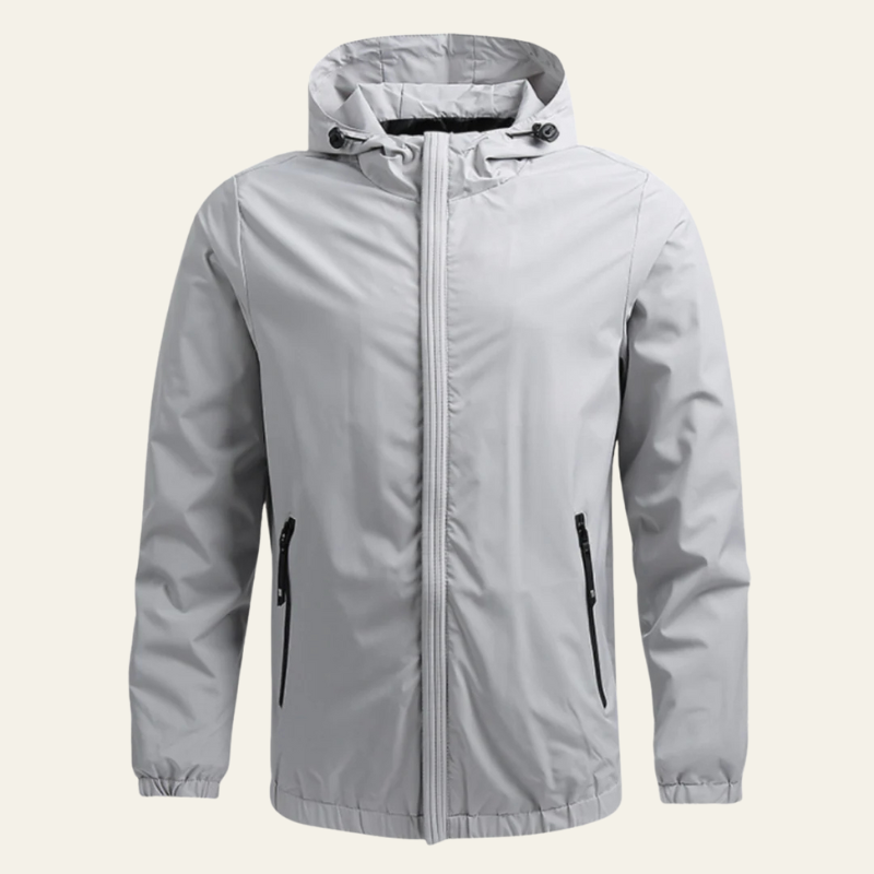 The Bergen Hooded Windbreaker