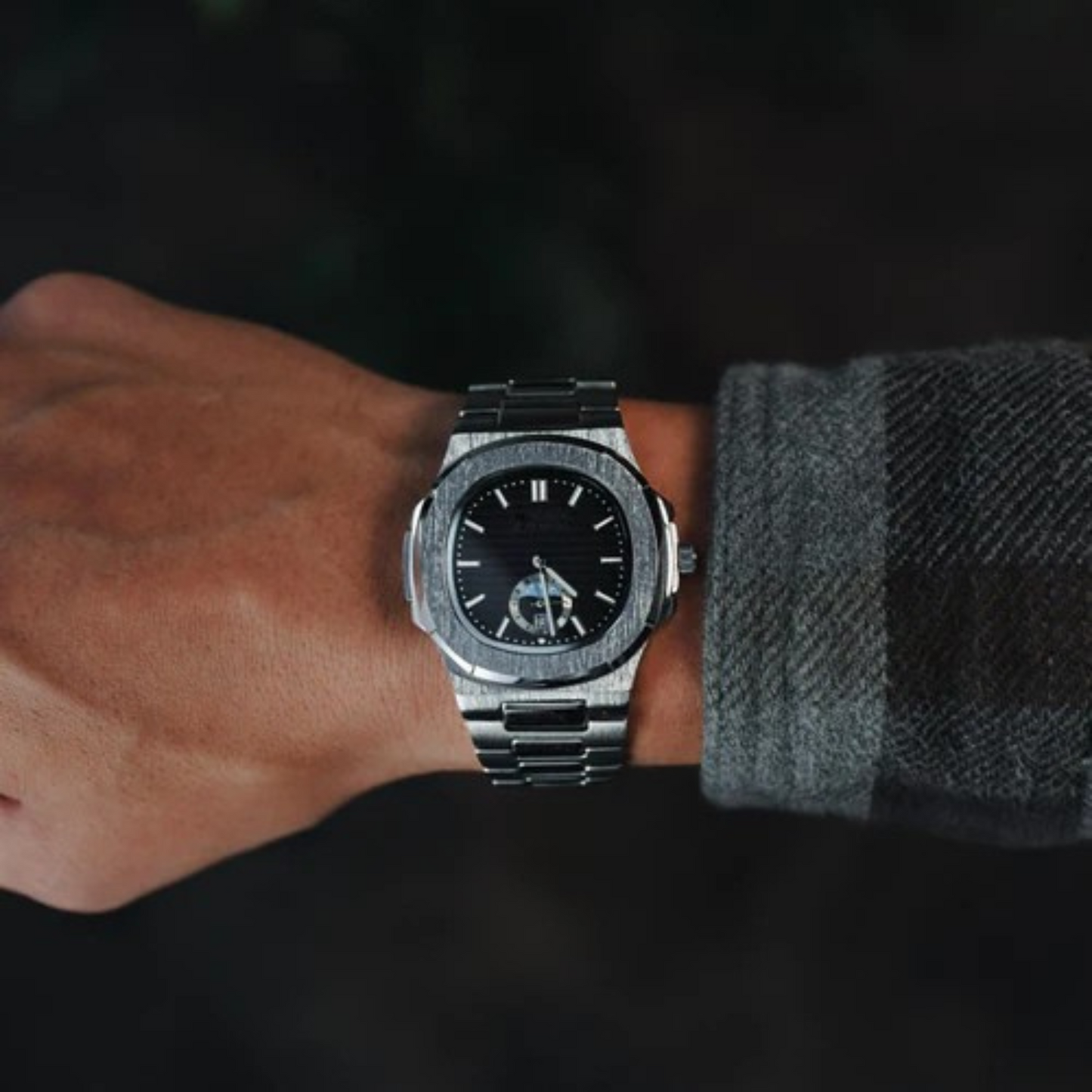 Stainless Steel Nautical Watch