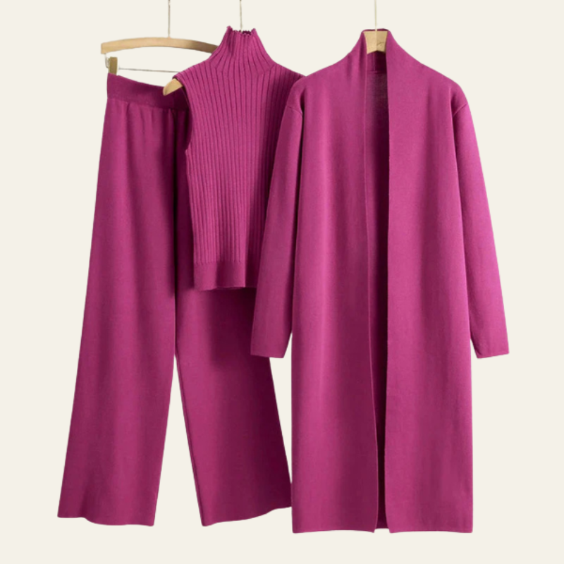 The Vienna Minimalist Knit Set