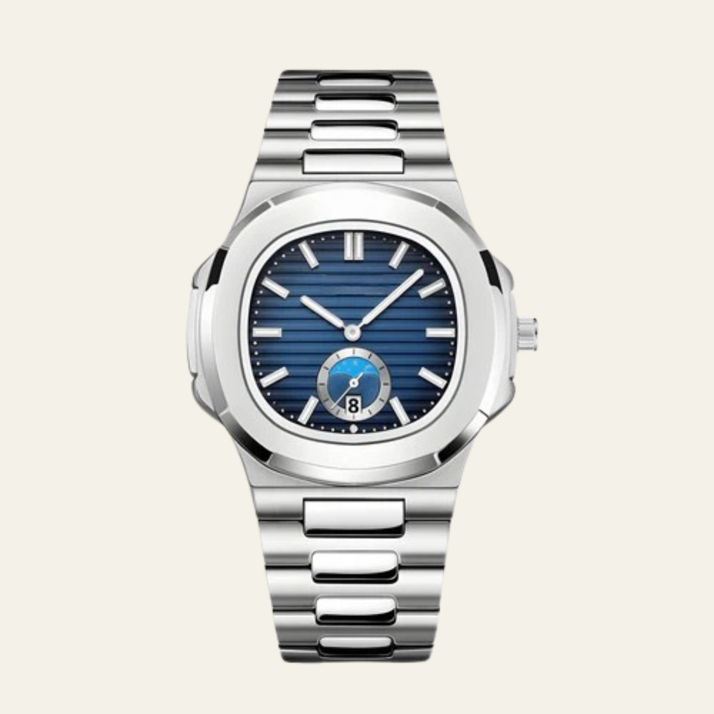 Stainless Steel Nautical Watch