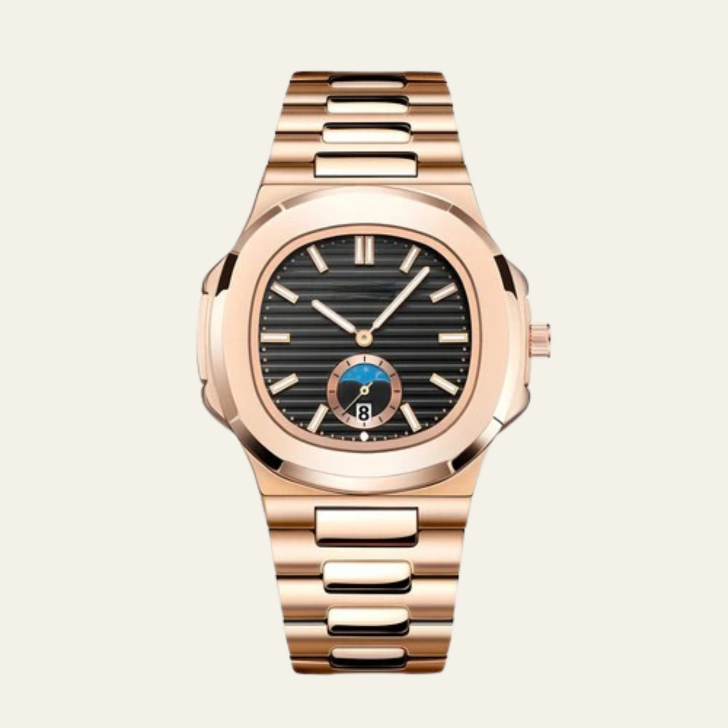 Stainless Steel Nautical Watch