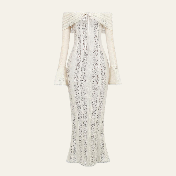 The Vienna Lace Evening Dress