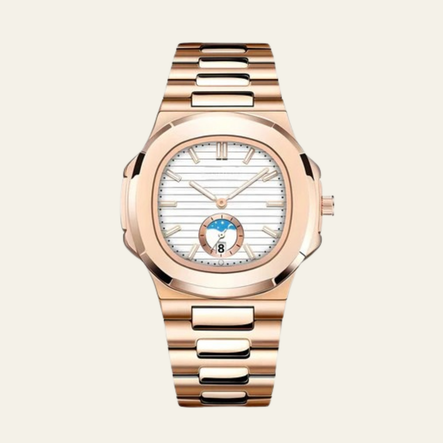 Stainless Steel Nautical Watch
