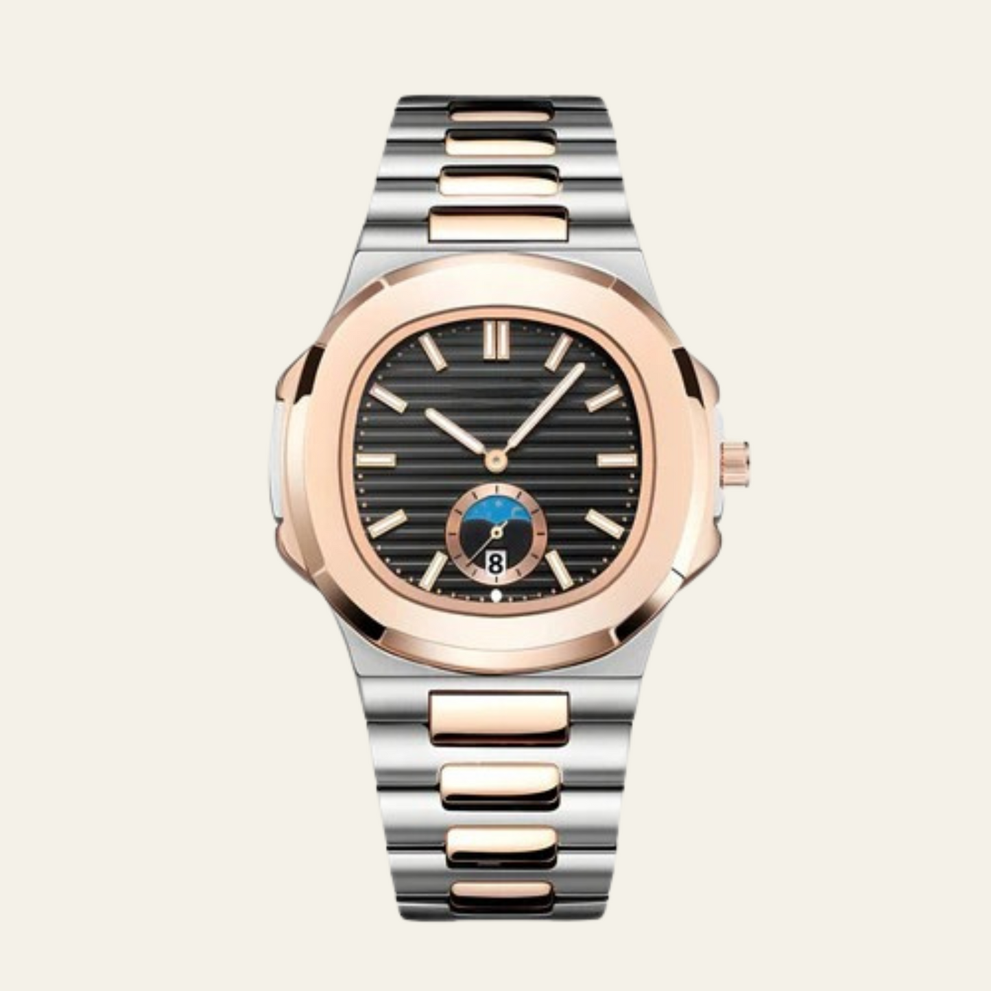 Stainless Steel Nautical Watch