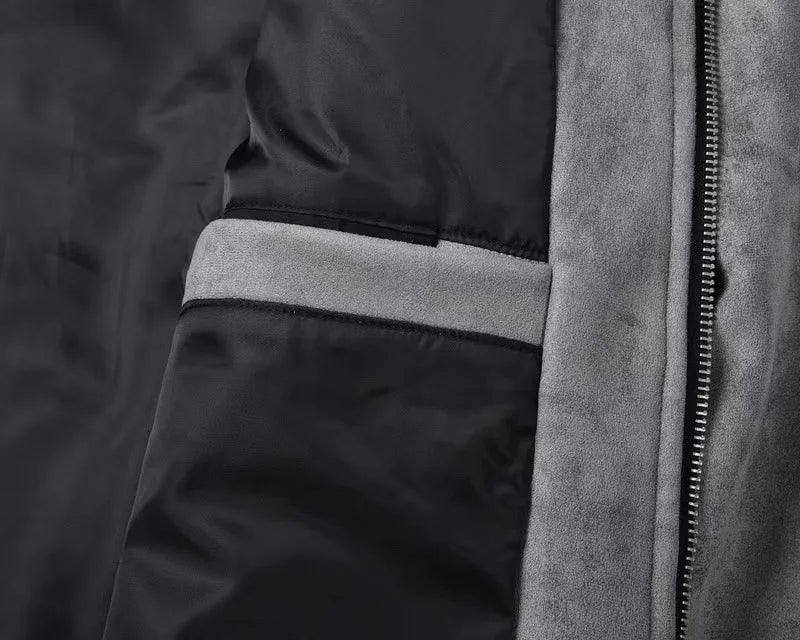 The Vienna Utility Suede Field Jacket